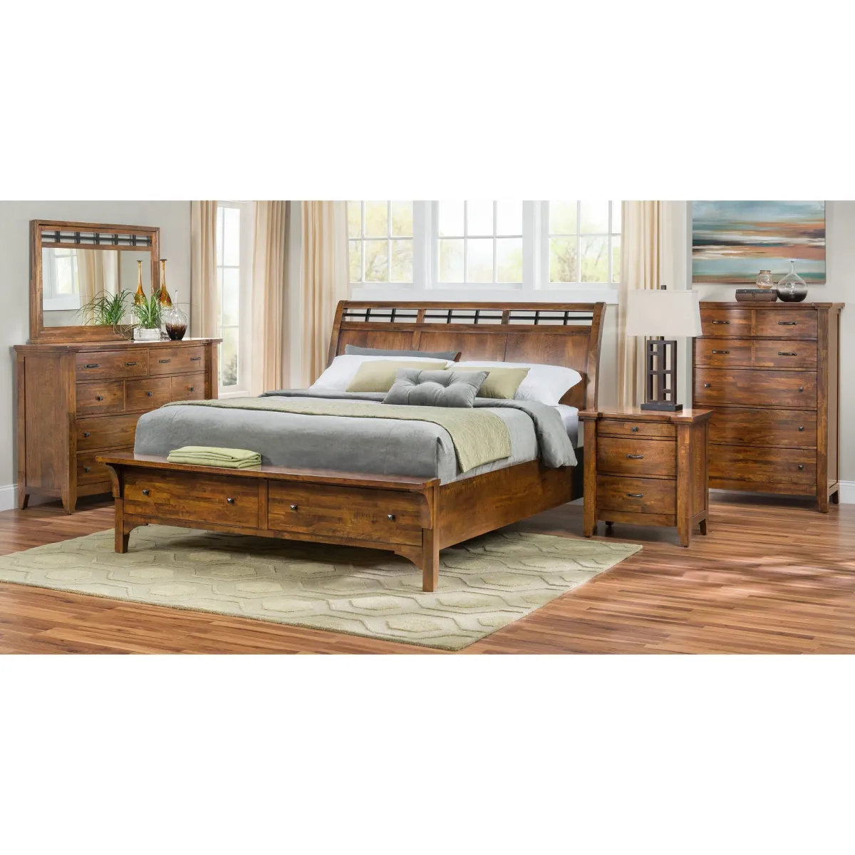 Napa Furniture Whistler Retreat Storage 4 Piece Room Group