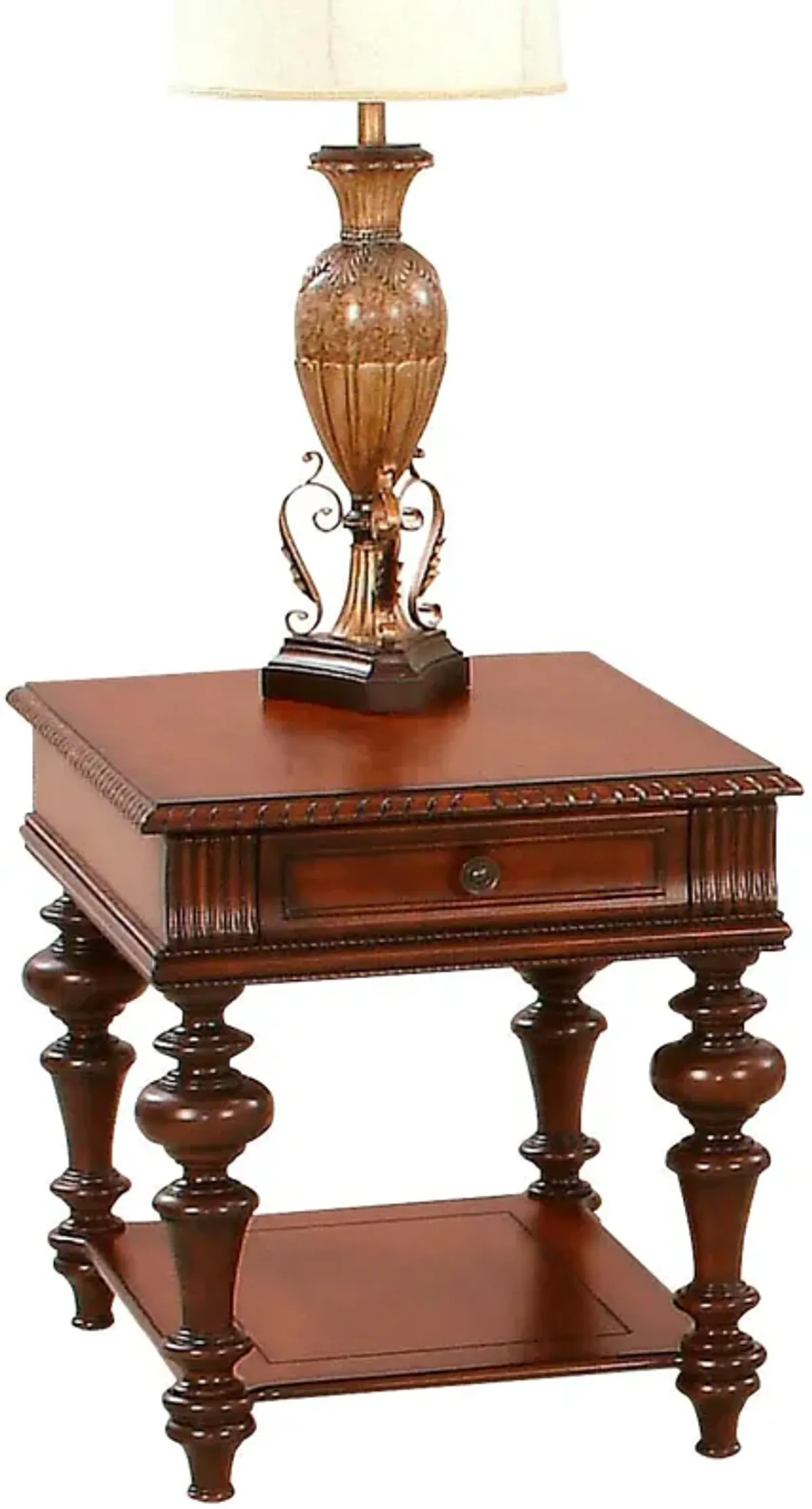 | Mountain Manor End Table | Heritage Cherry