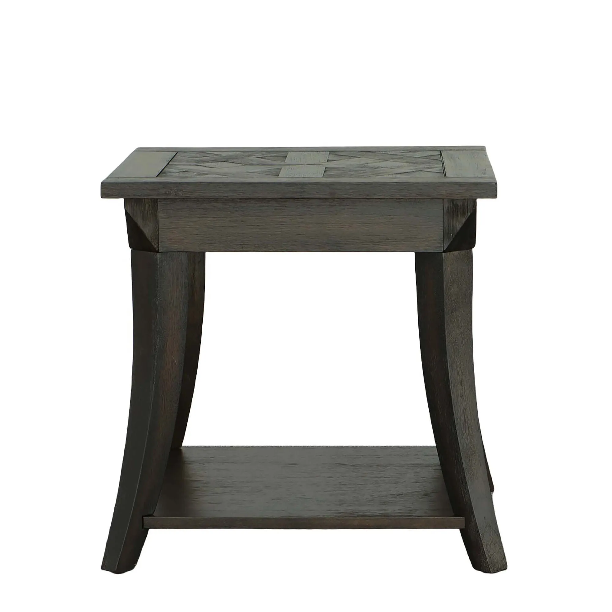 Progressive Furniture | Appeal I End Table | Dark Poplar