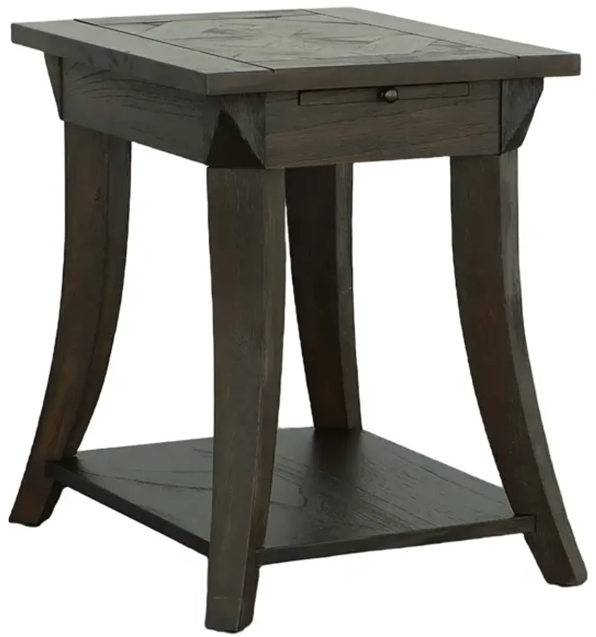 | Appeal I Chairside Table | Dark Poplar