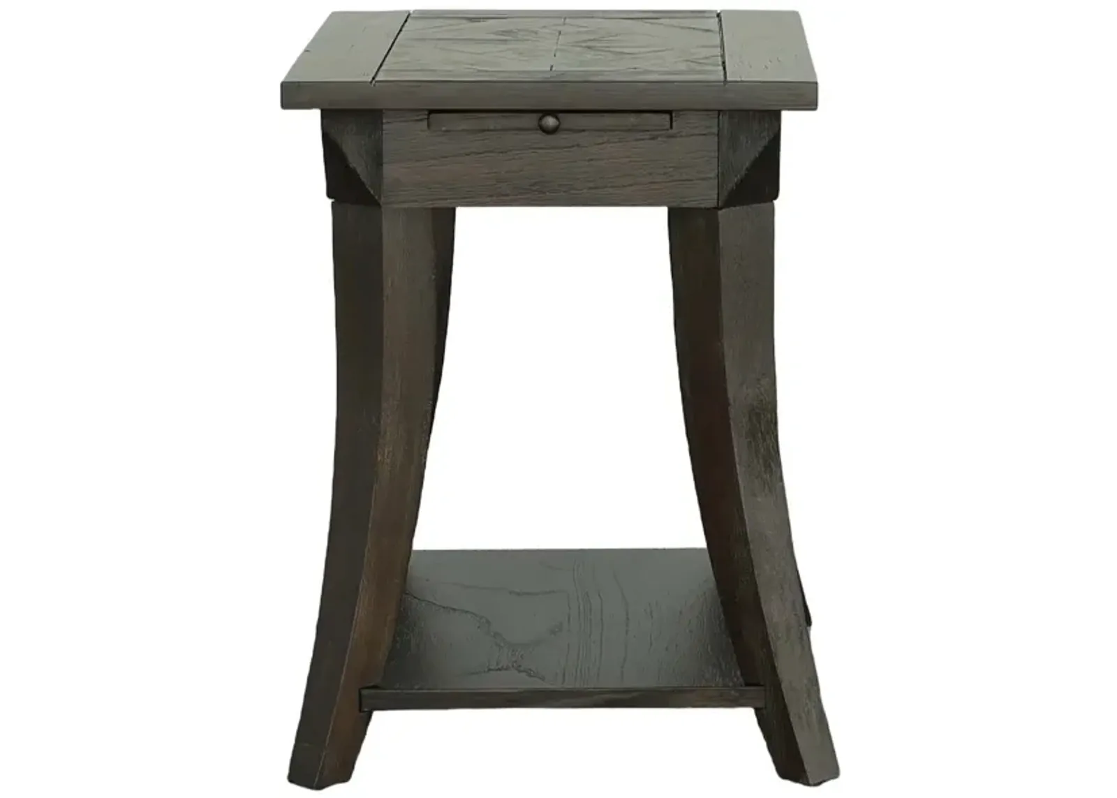 | Appeal I Chairside Table | Dark Poplar