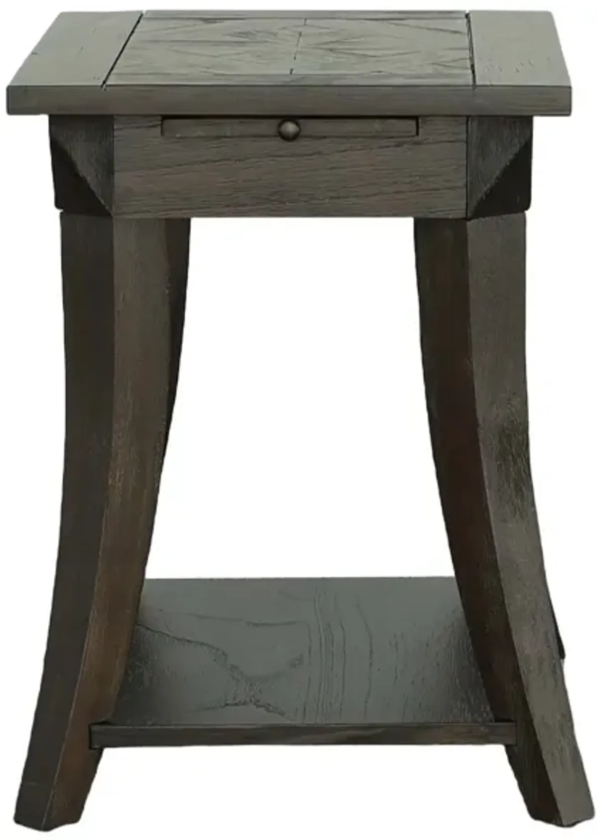 | Appeal I Chairside Table | Dark Poplar