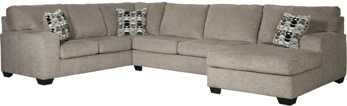 Ashley Furniture Ballinasloe 3 Piece Right Chaise Sectional