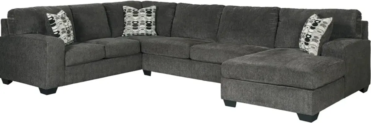 Ashley Furniture Ballinasloe 3 Piece Right Chaise Sectional