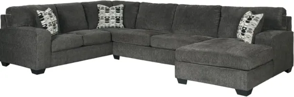 Ashley Furniture Ballinasloe 3 Piece Right Chaise Sectional