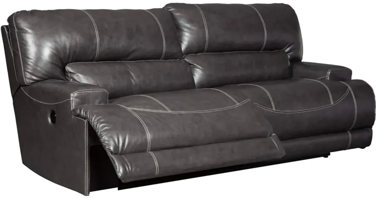 Ashley Furniture | McCaskill Power Reclining Sofa | Gray