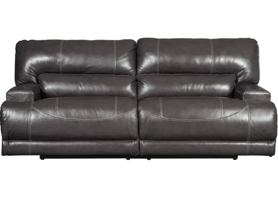 Ashley Furniture | McCaskill Power Reclining Sofa | Gray