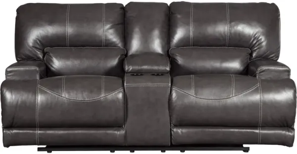 McCaskill Power Reclining Console Loveseat