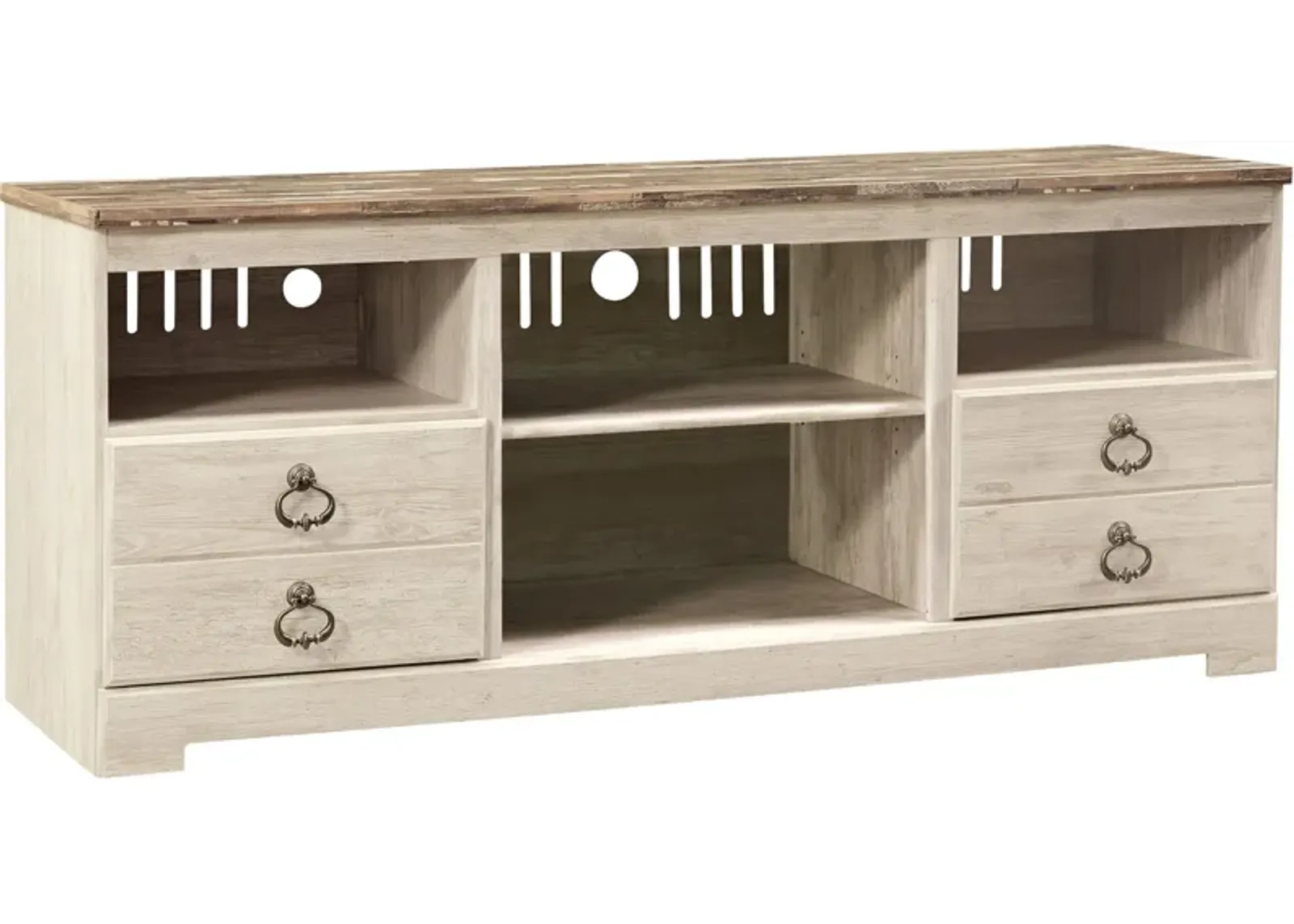 Ashley Furniture | Willowton 64" TV Stand | White