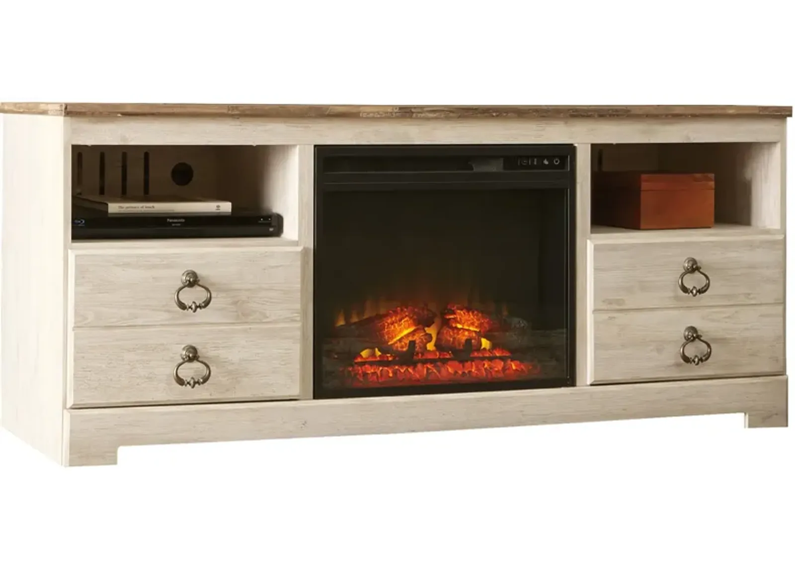 Willowton 64 Inch Fireplace TV Stand