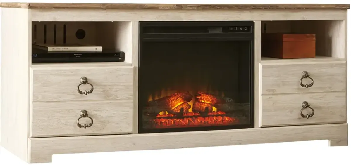 Willowton 64 Inch Fireplace TV Stand