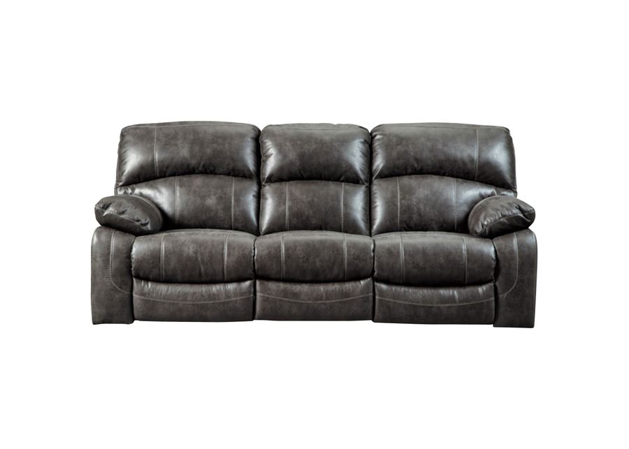 Ashley Furniture | Dunwell Power Reclining Sofa | Steel