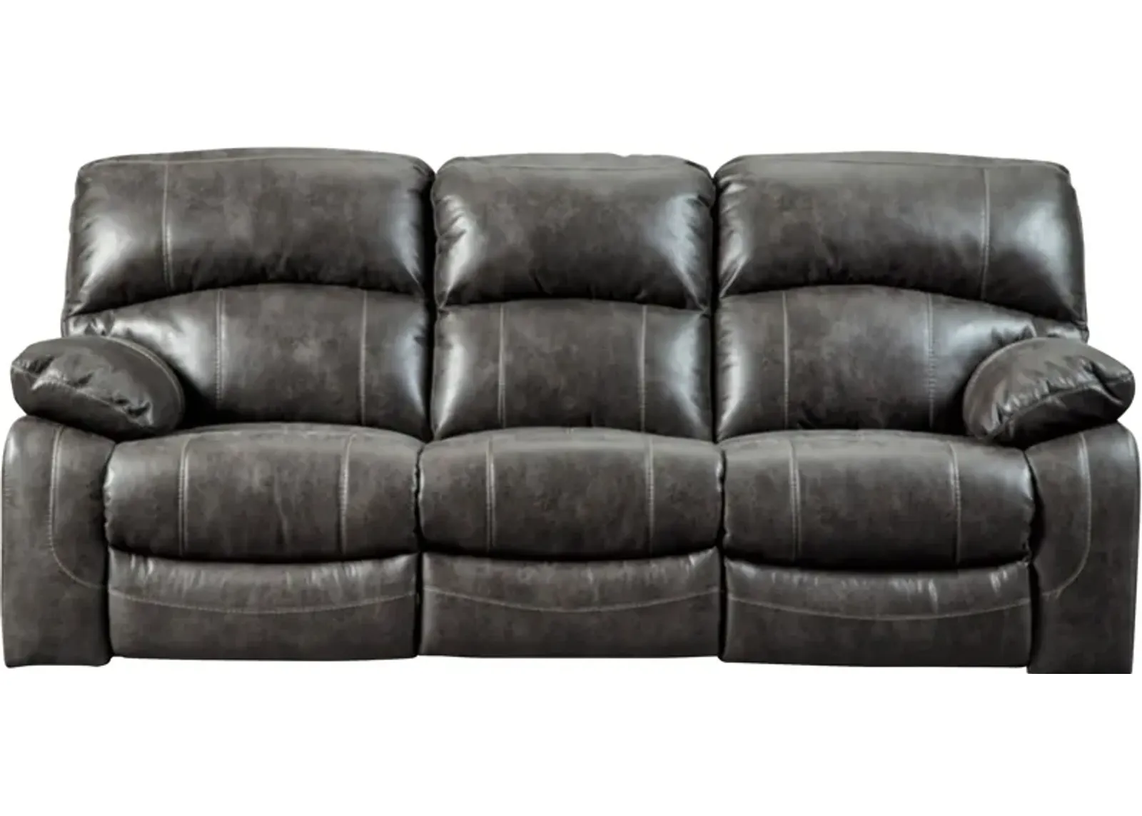 Ashley Furniture | Dunwell Power Reclining Sofa | Steel