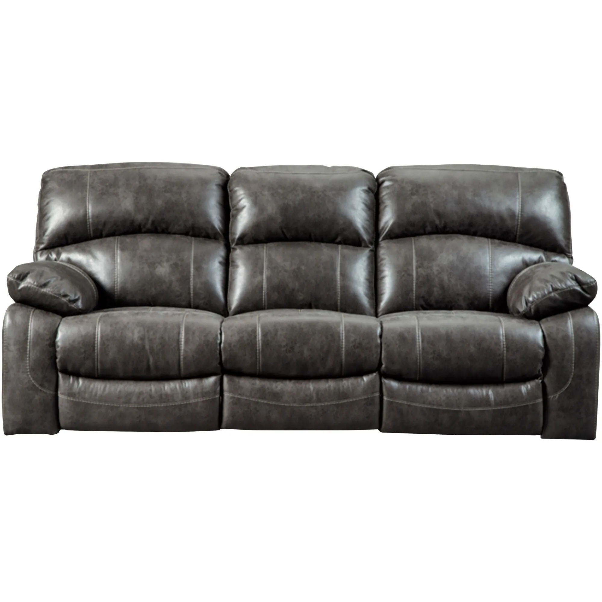 Ashley Furniture | Dunwell Power Reclining Sofa | Steel