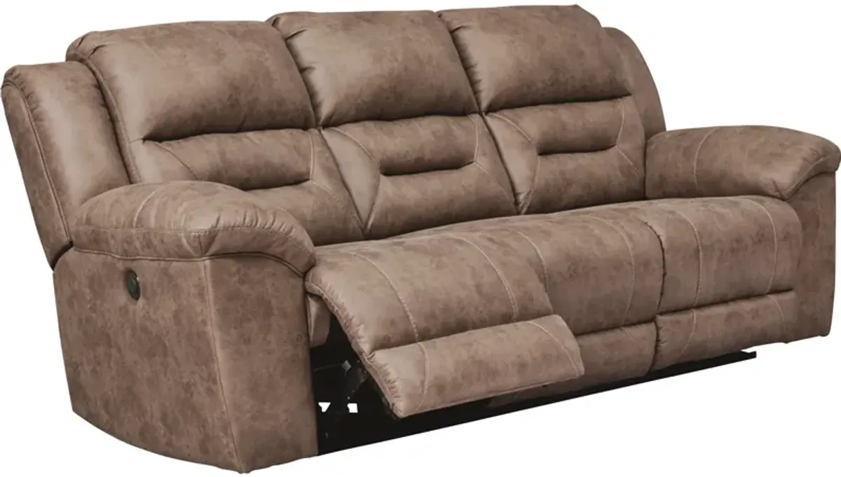 Ashley Furniture | Stoneland Power Reclining Sofa | Fossil