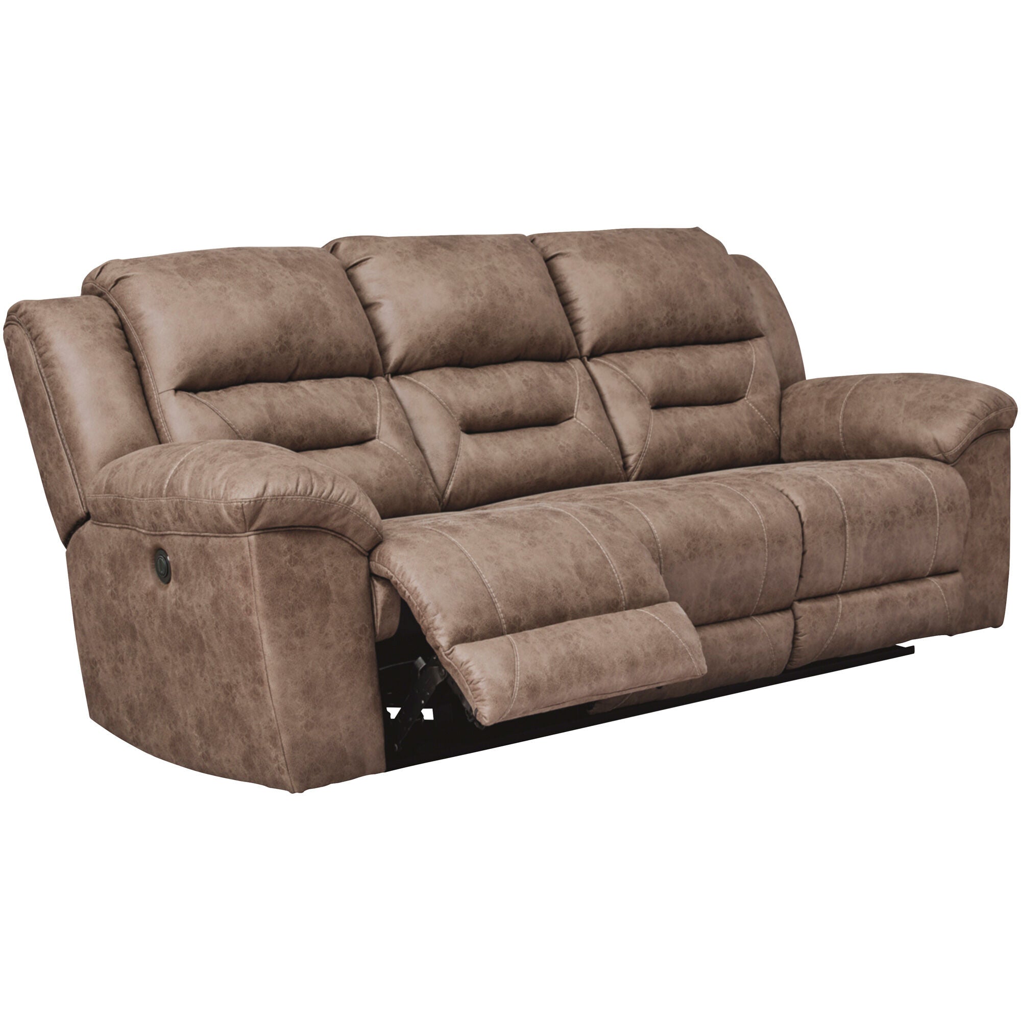 Ashley Furniture | Stoneland Power Reclining Sofa | Fossil