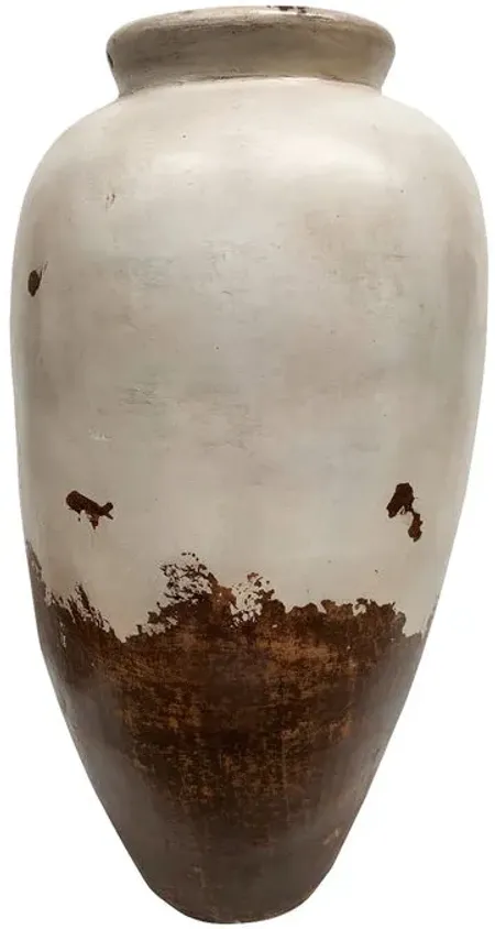 Terracotta Cantaro Liso Maple Large Floor Vase