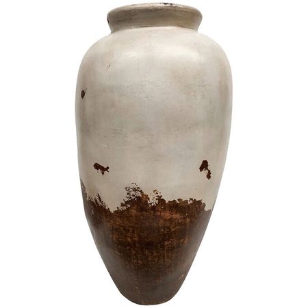 Terracotta Cantaro Liso Maple Medium Floor Vase