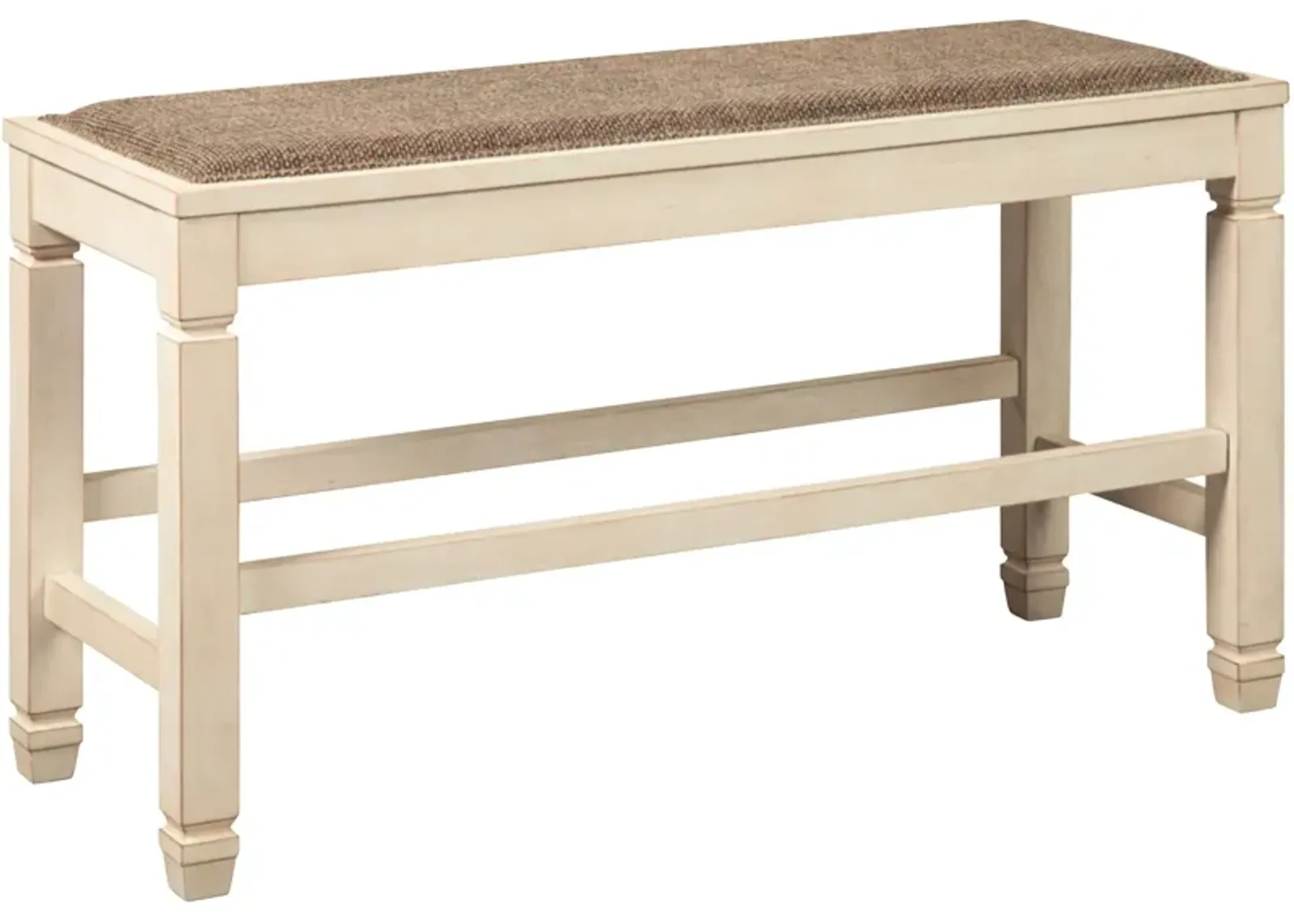 Ashley Furniture | Bolanburg Counter Dining Bench | Antique White