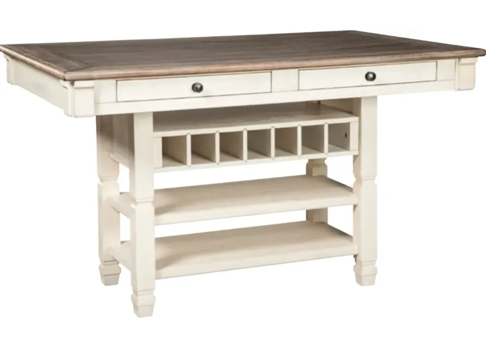 Ashley Furniture | Bolanburg Counter Dining Table | Antique White