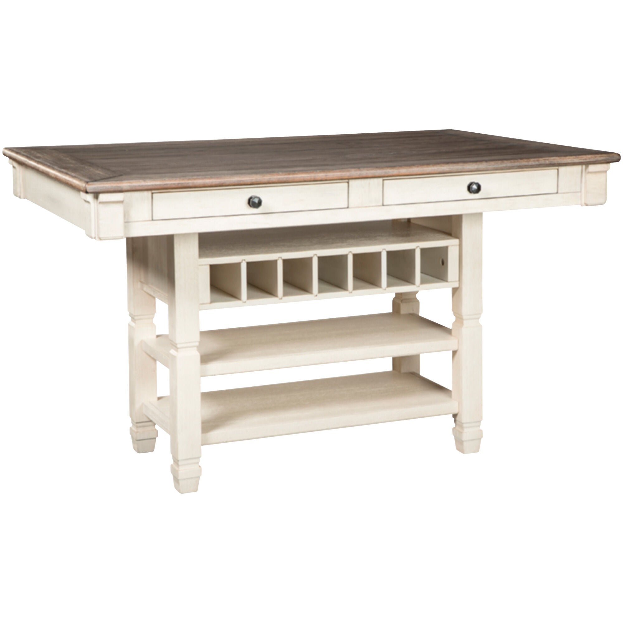 Ashley Furniture | Bolanburg Counter Dining Table | Antique White