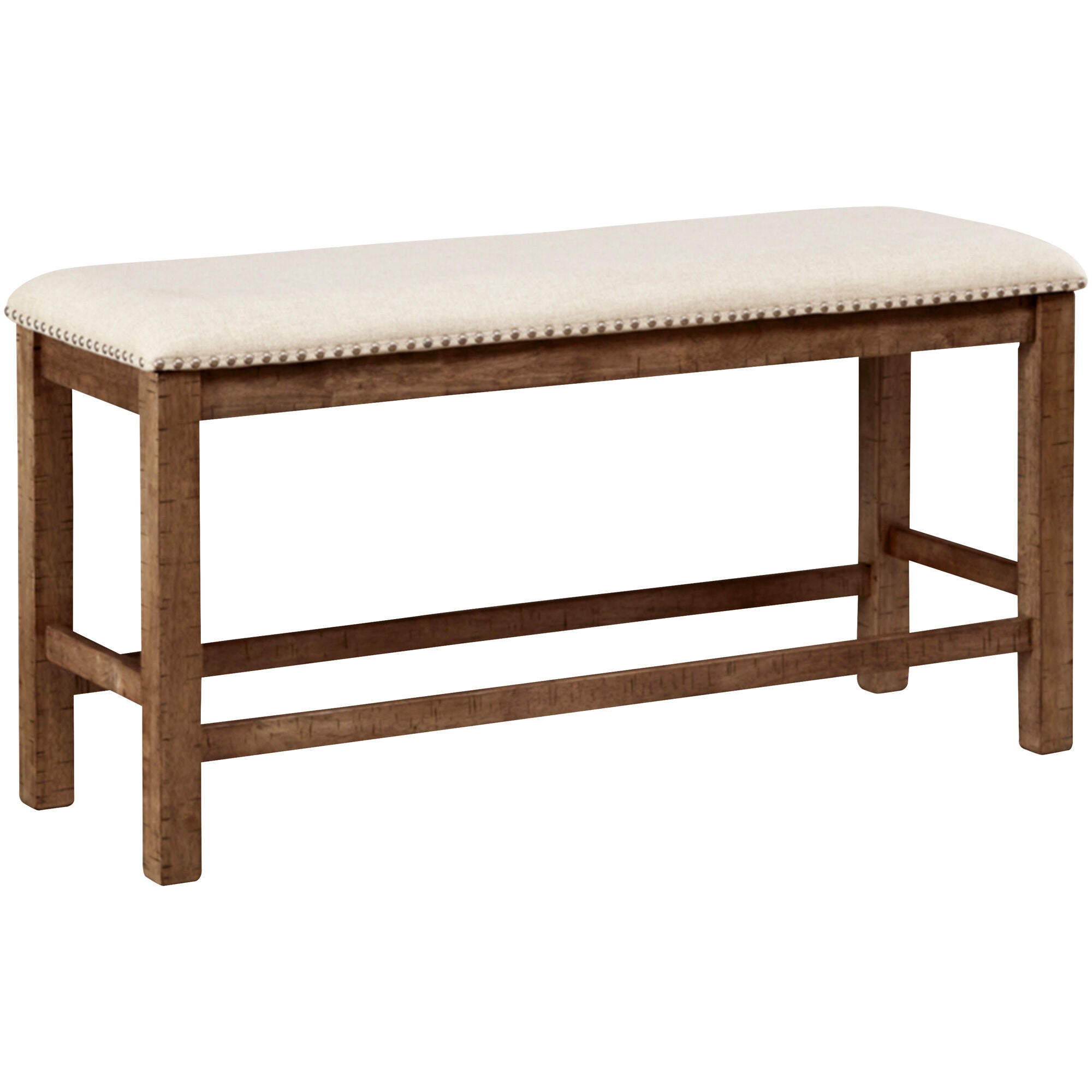 Ashley Furniture | Moriville Counter Dining Bench | Nutmeg