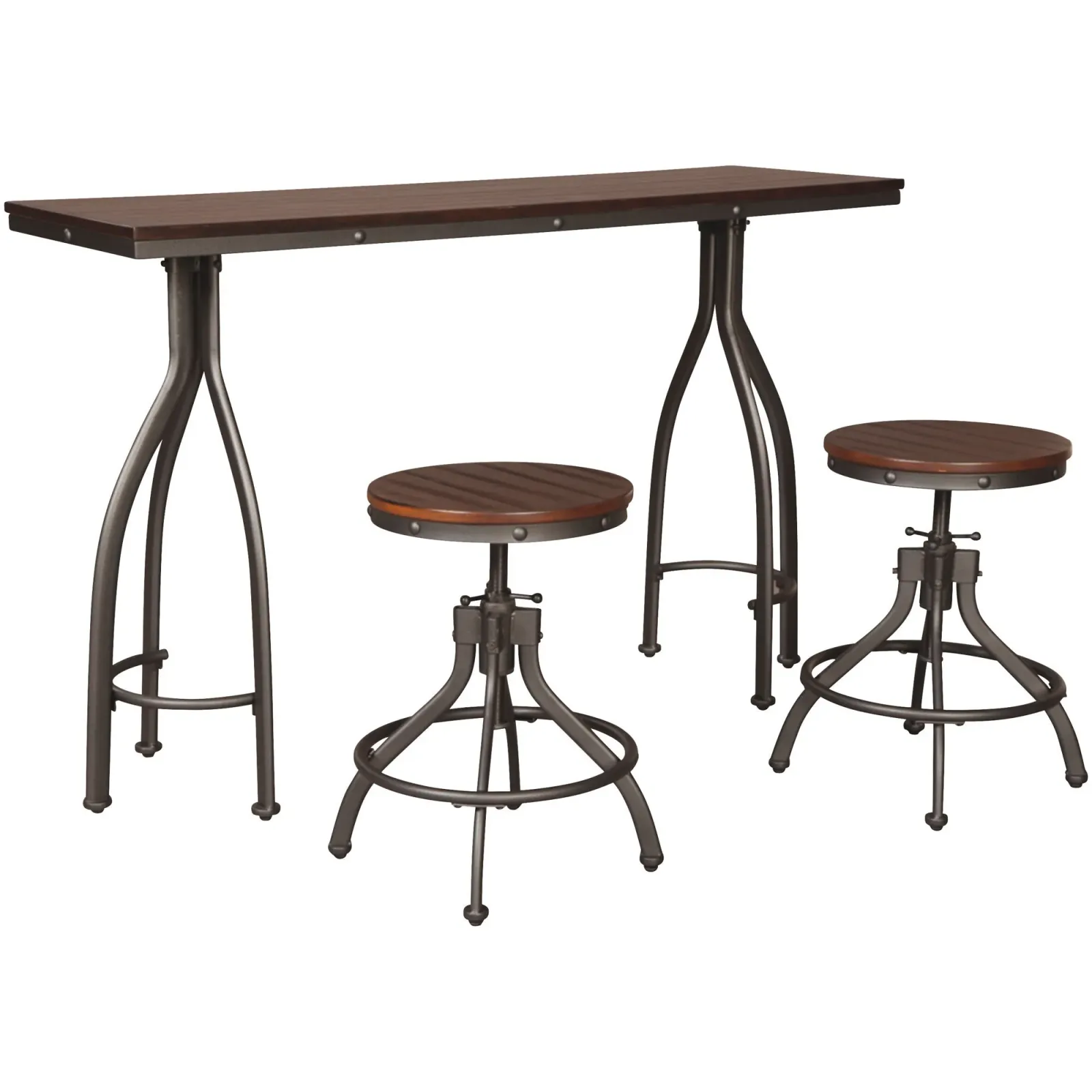 Odium 3 Piece Counter Dining Set