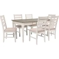 Skempton White Dining Table