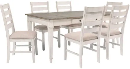 Skempton White Dining Table