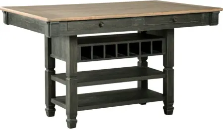 Tyler Creek Black Counter Dining Table