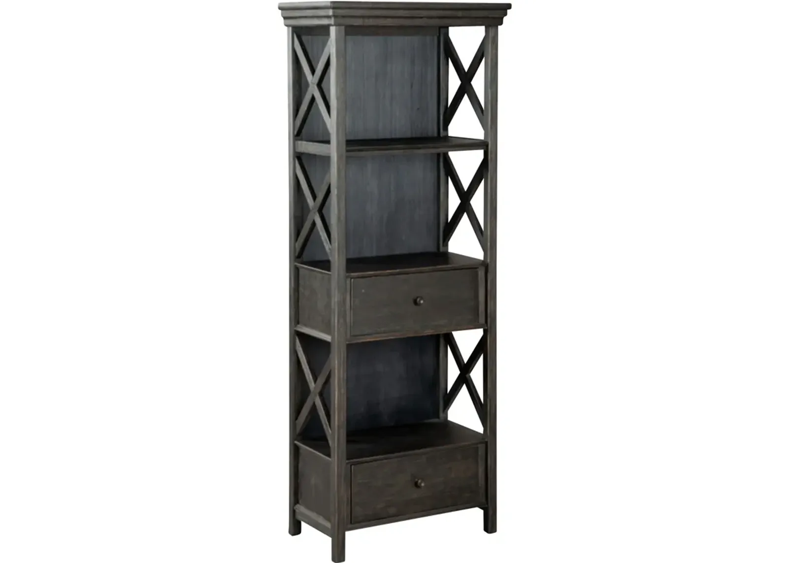 Ashley Furniture | Tyler Creek Display Cabinet Bookcase | Black