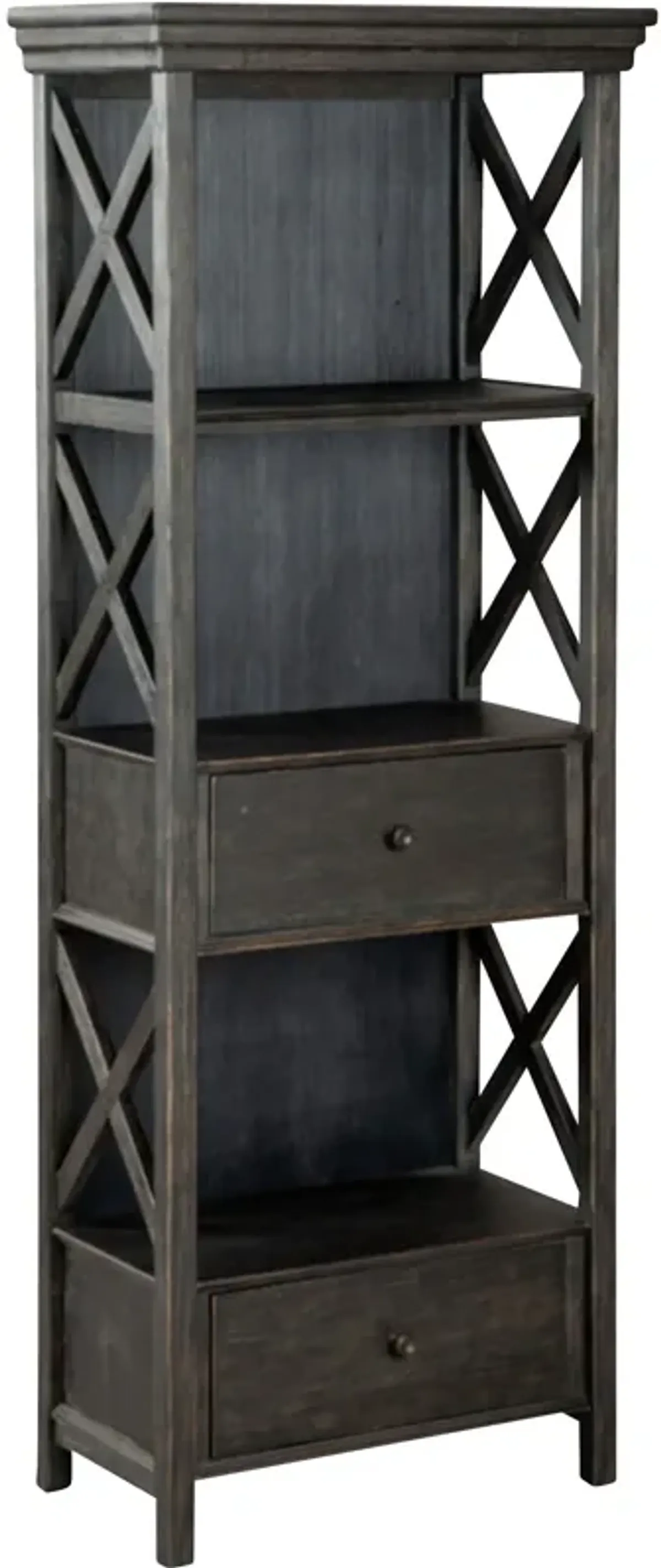 Ashley Furniture | Tyler Creek Display Cabinet Bookcase | Black