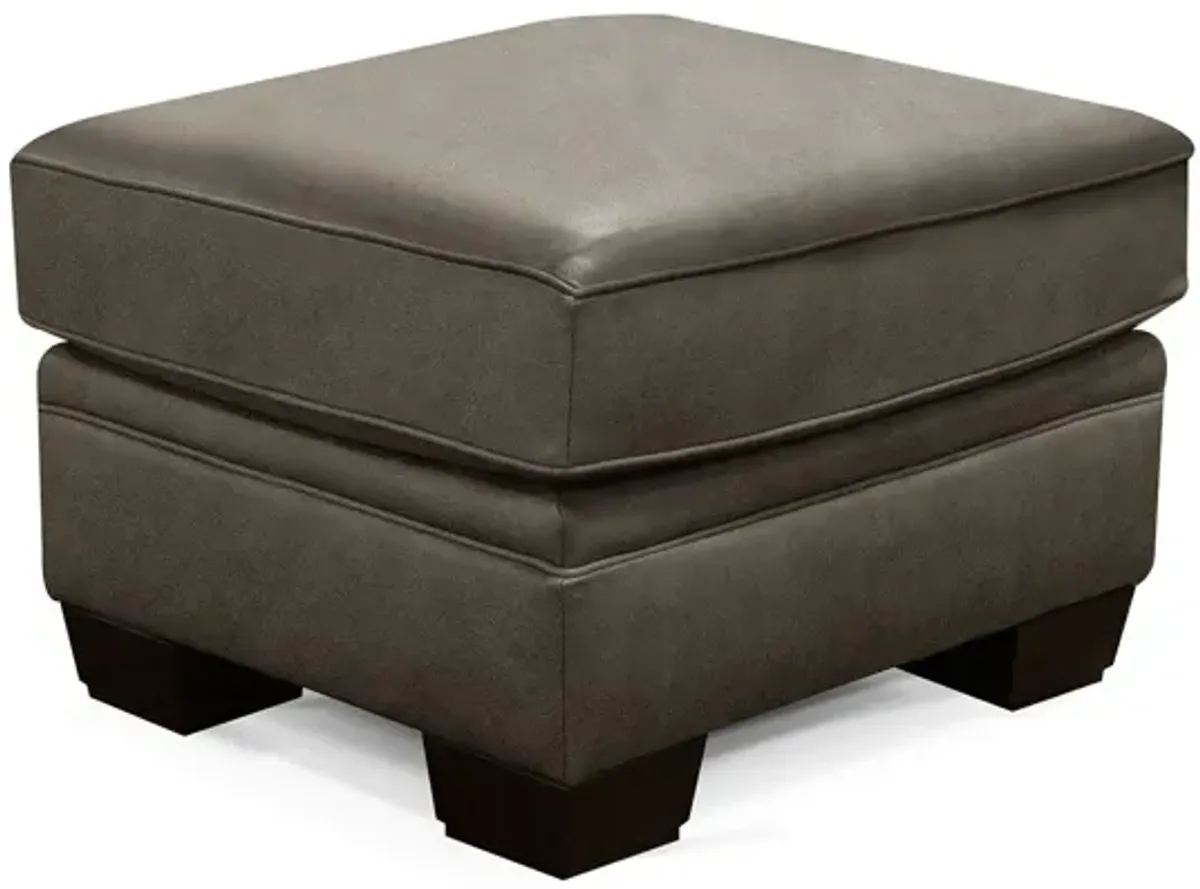 Tenor Leather Ottoman