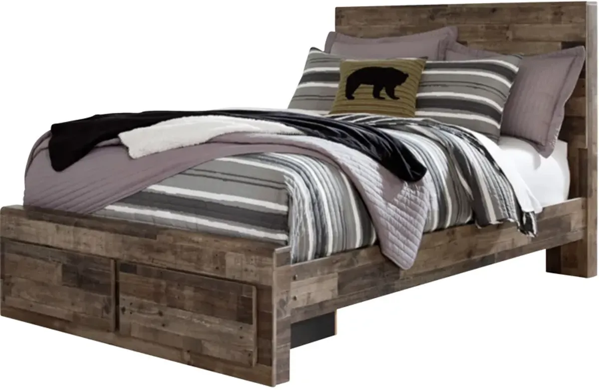 Derekson 2 Drawer Storage Bed