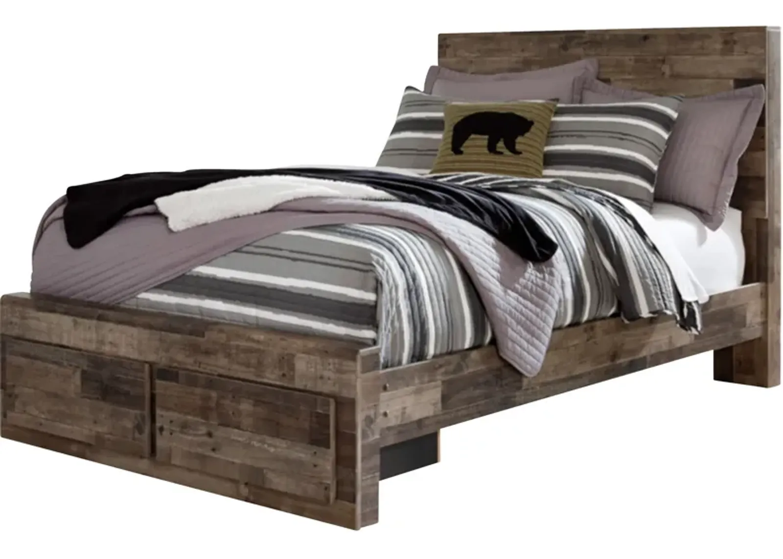 Derekson 2 Drawer Storage Bed