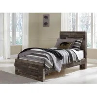 Derekson Gray Twin Storage Bed