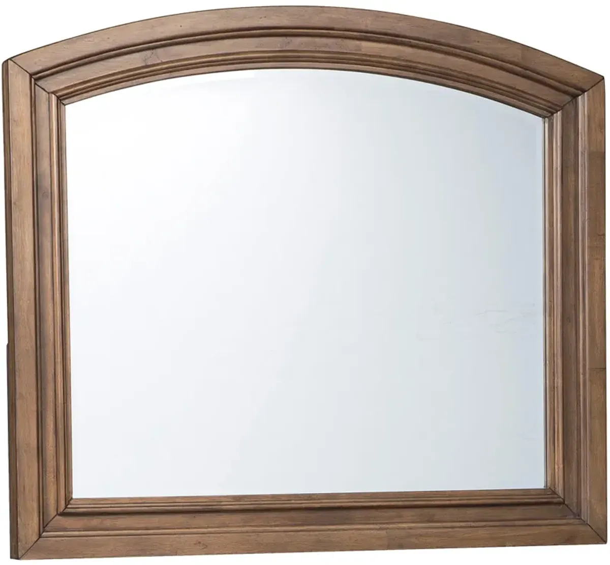 Ashley Furniture | Flynnter Mirror | Medium Brown