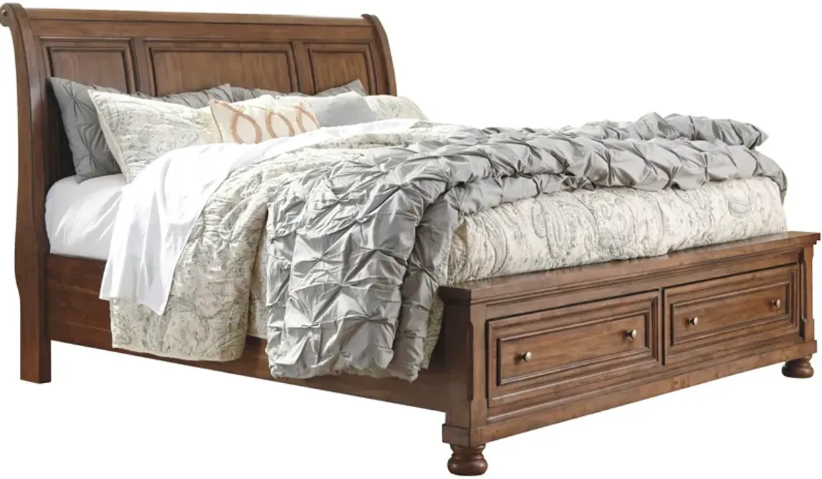 Flynnter Sleigh Storage Bed