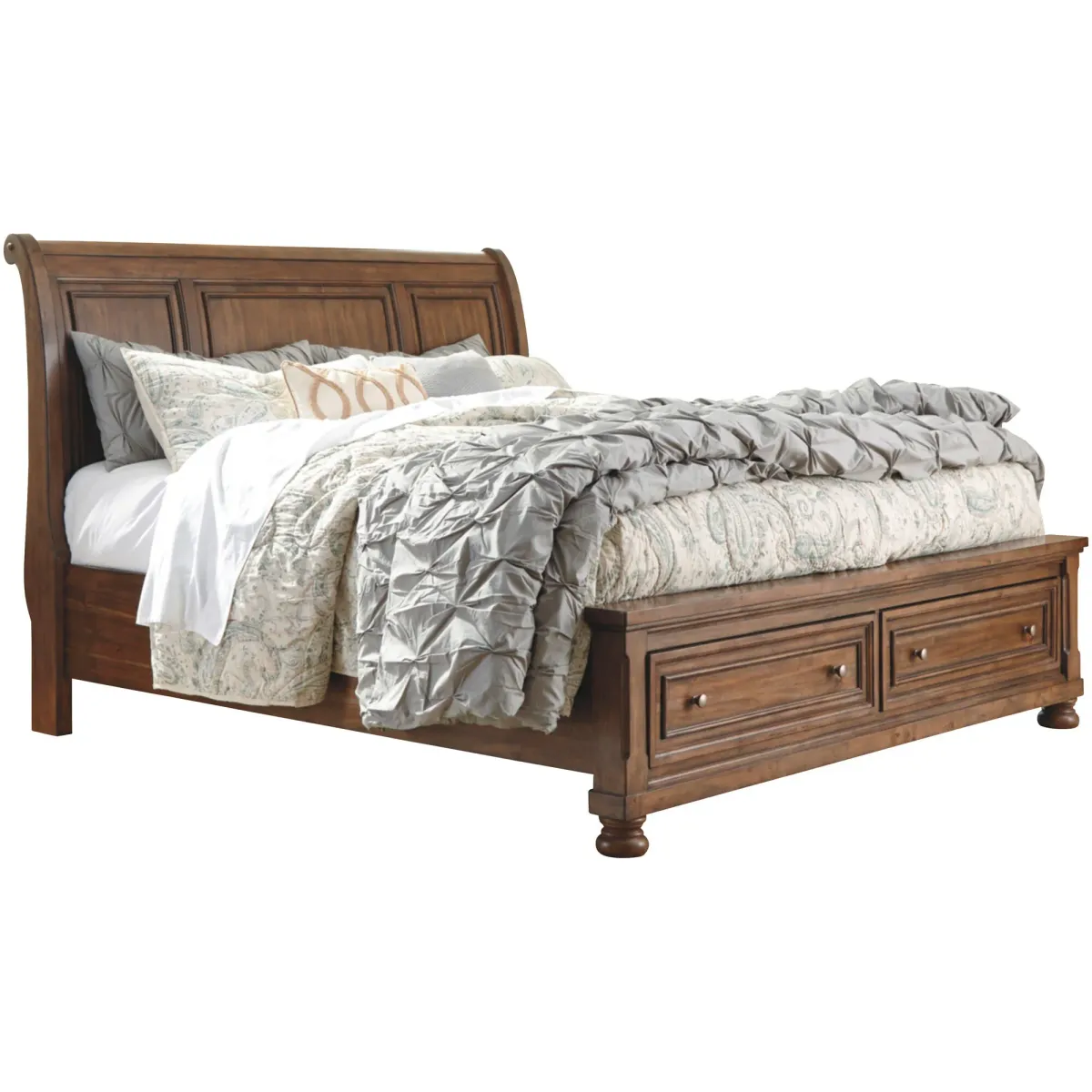 Flynnter Sleigh Storage Bed