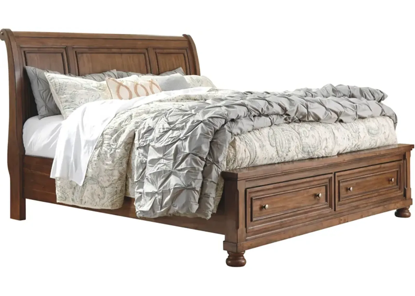 Flynnter Sleigh Storage Bed