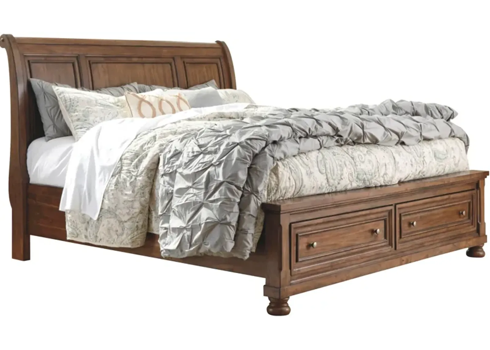 Flynnter Sleigh Storage Bed