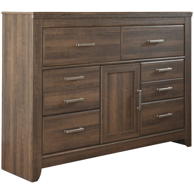 Juararo Dark Brown Cabinet Dresser