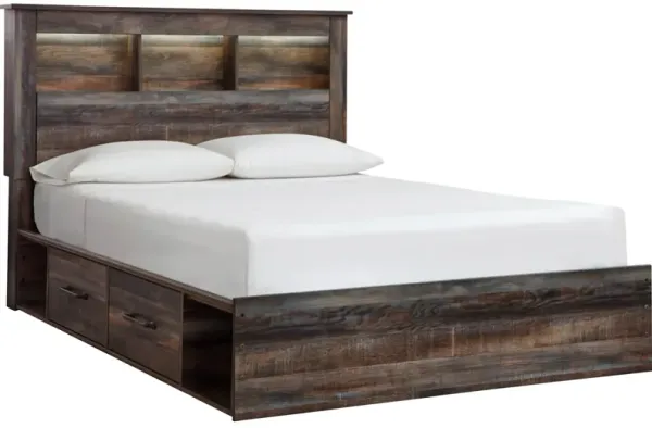 Ashley Furniture Drystan 4 Drawer Bookcase Storage Bed