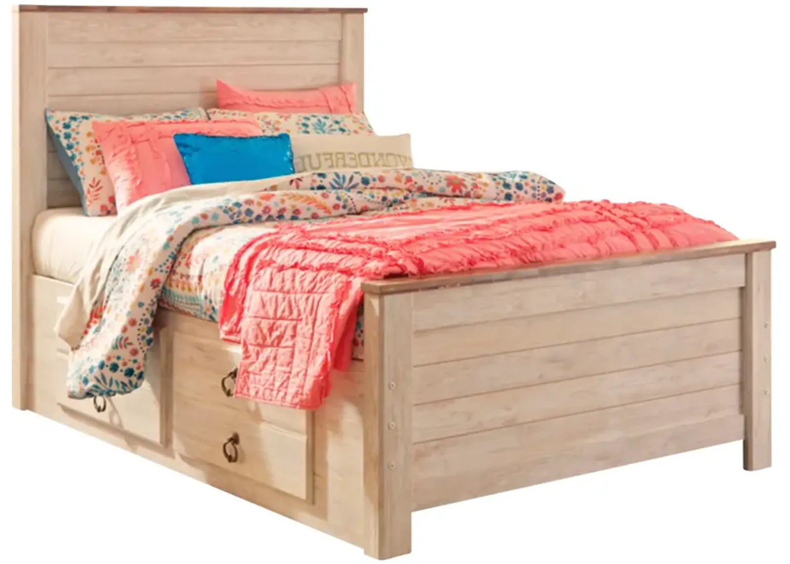 Willowton 2 Drawer Storage Bed