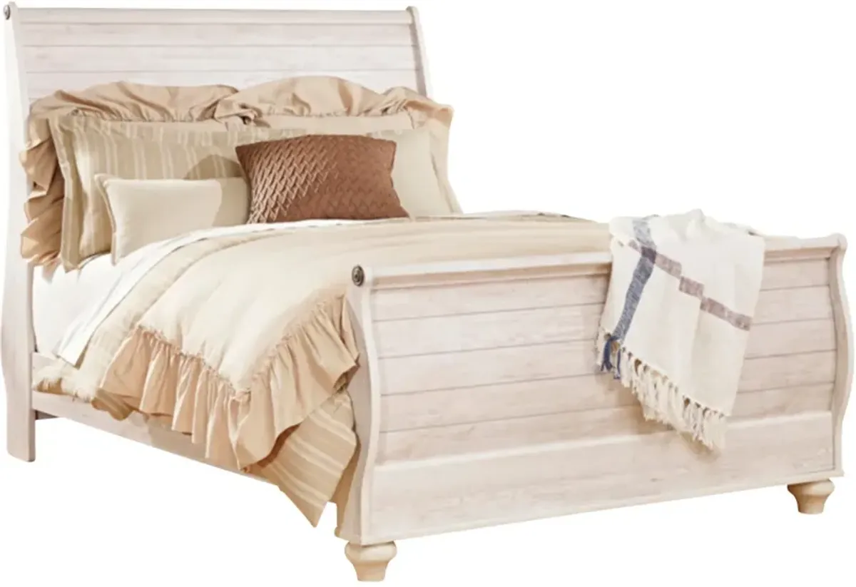 Willowton Sleigh Bed