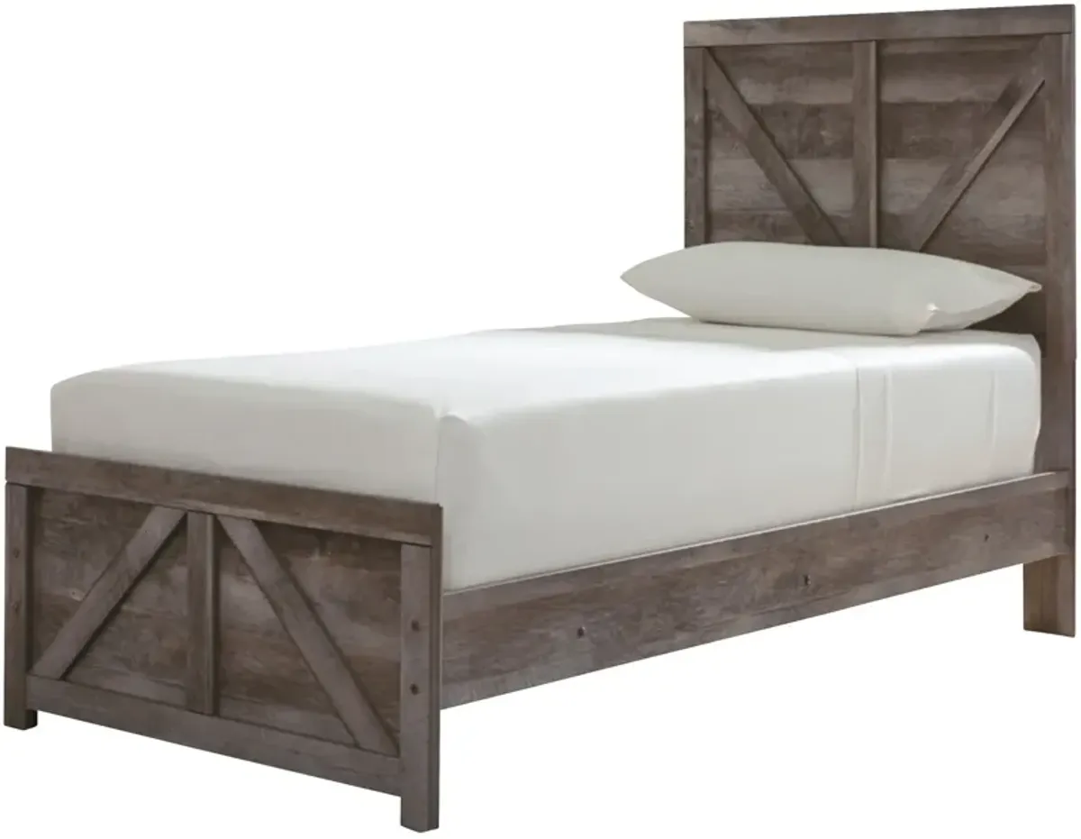 Wynnlow Crossbuck Panel Bed