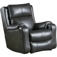 Contour Leather Fossil SoCozi Power+ Rocker Recliner Chair