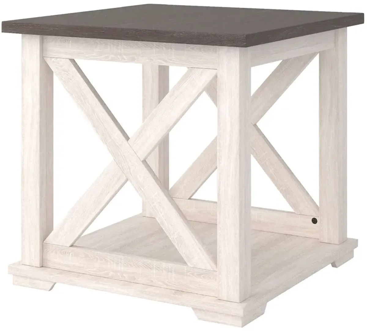 Ashley Furniture | Dorrinson End Table | Antique White