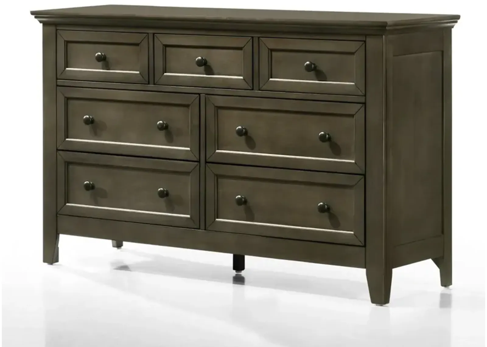 | San Mateo Youth 7 Drawer Dresser | Gray