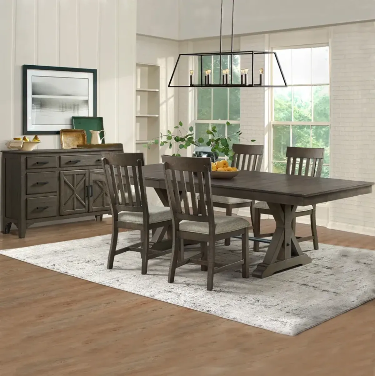 | Sullivan 5 Piece Package Dining Set | Burnished Clay